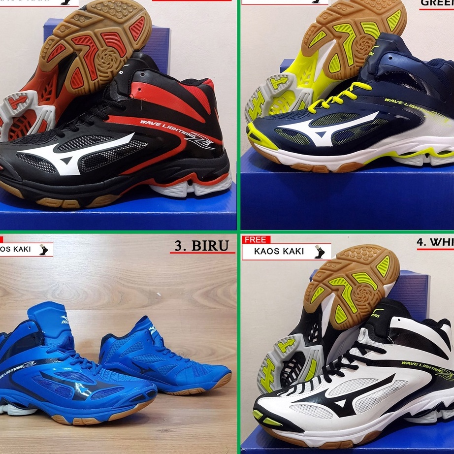 ✶Segera Dapatkan,,✶ Mizuno Wave Lightning Z3 Sepatu Voli Pria, Sepatu Volley Mizuno WLZ 3 Premium