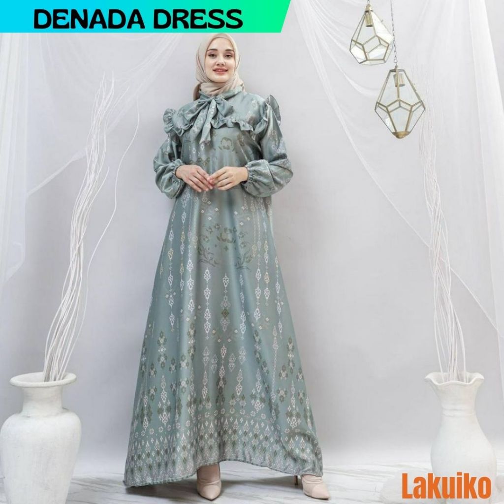 DENADA DRESS - Dress Denada Baju Wanita Pakaian Wanita