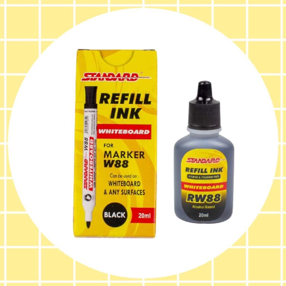 

Super Promo Standard Refill Ink Whiteboard Marker RW 88 / Satuan ( Tinta / Isi Spidol yang bisa dihapus ) Best Seller