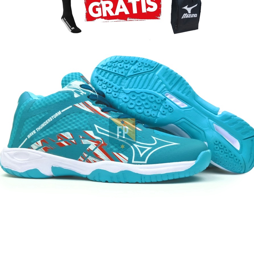 ✷BestSeller✷ Sepatu volly Mizuno Wave Thunderstorm sepatu voli Mizuno sepatu voly Mizuno terbaru wlz