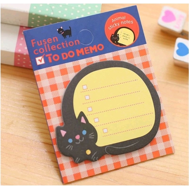 

sticky notes karakter lucu catatan mini memo
