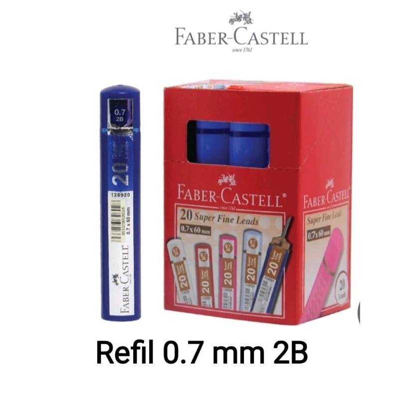 

Refil Pensil Mekanik 0.7 2B Faber Castell 128920