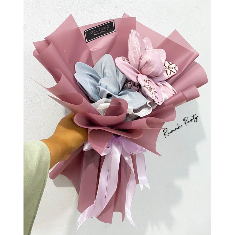 Buket Hijab PREMIUM Voal / Buket Jilbab Hari Ibu