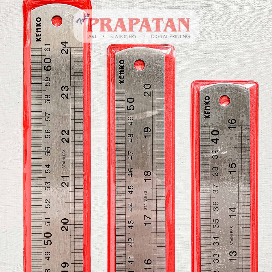 

Harga Promo Penggaris Besi Kenko 40-60cm | Stainless Steel Ruler