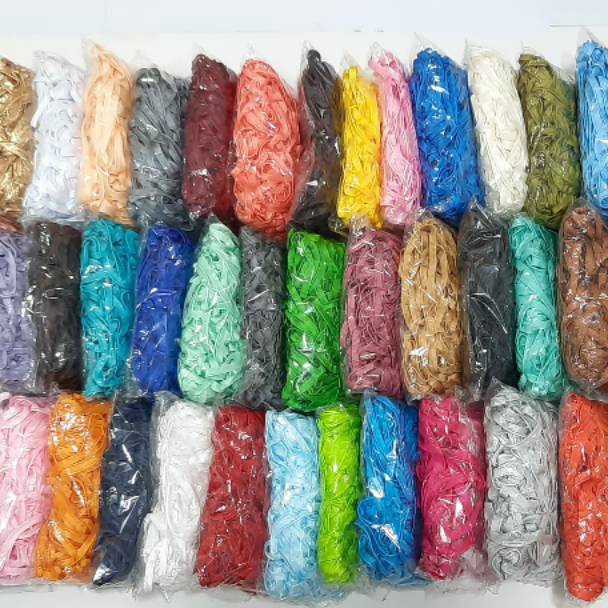 Lisban / bisban , pita isi untuk list baju tidur piyama , dengan warna yg lengkap dan kualitas bgs