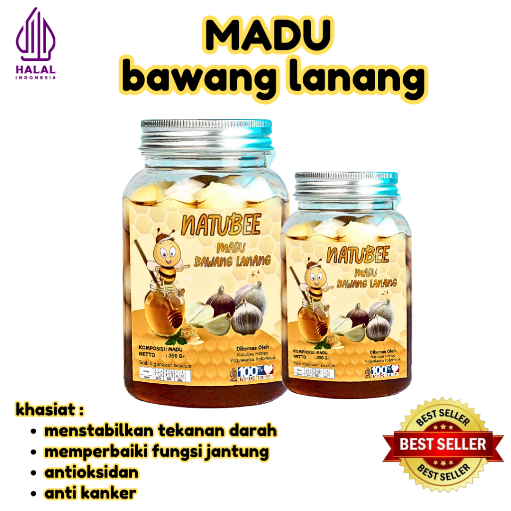 

madu bawang tunggal lanang, madu herbal memperbaiki metebolisme tubuh antiinflamasi antikanker