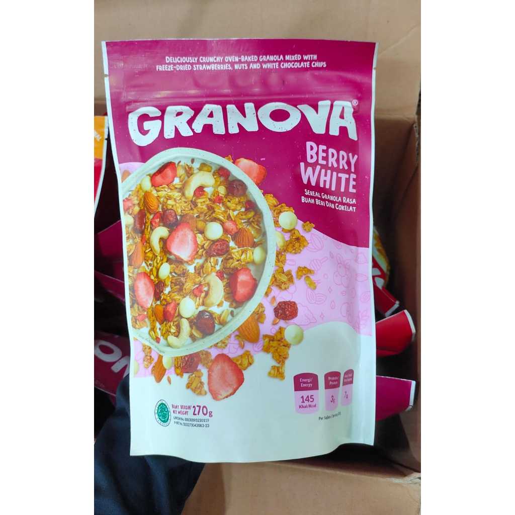 

Granova Cereal Granola All Variant 270 gr /Berry White/Honey Almond