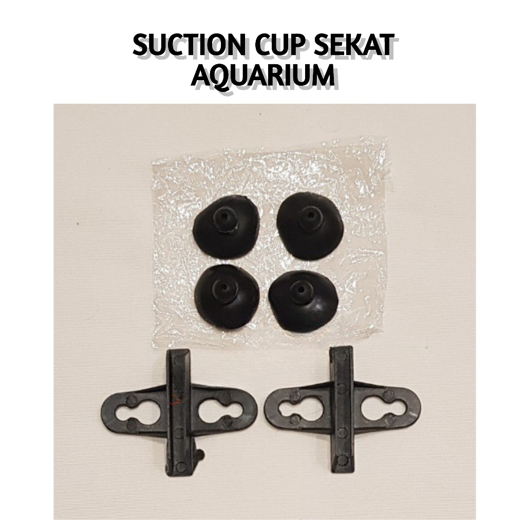 Dop Sekat Partisi Plastik Akuarium Aquarium Divider Suction Cup Kaca