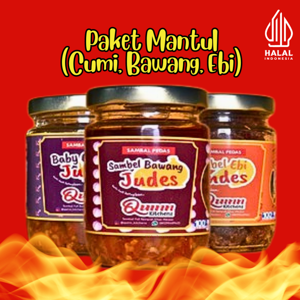 

QUINN of Spicy Paket Mantul (Cumi, Bawang, Ebi) - Sambal Pedas by Kitchen Medan