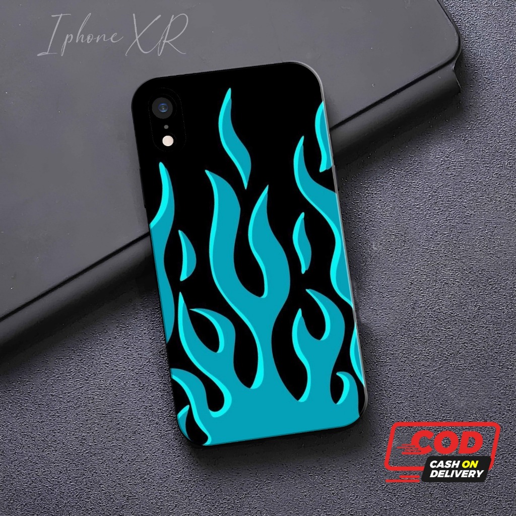 Case Hp Iphone XR – Casing Hp Iphone XR - Trovecase - Fashion Case Motif Api - Case Cewek - Case Cow