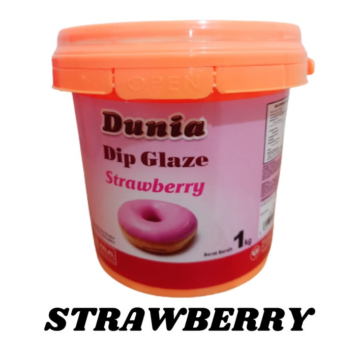 

RB Dunia Dip Glaze Topping Donat 1kg All Variant