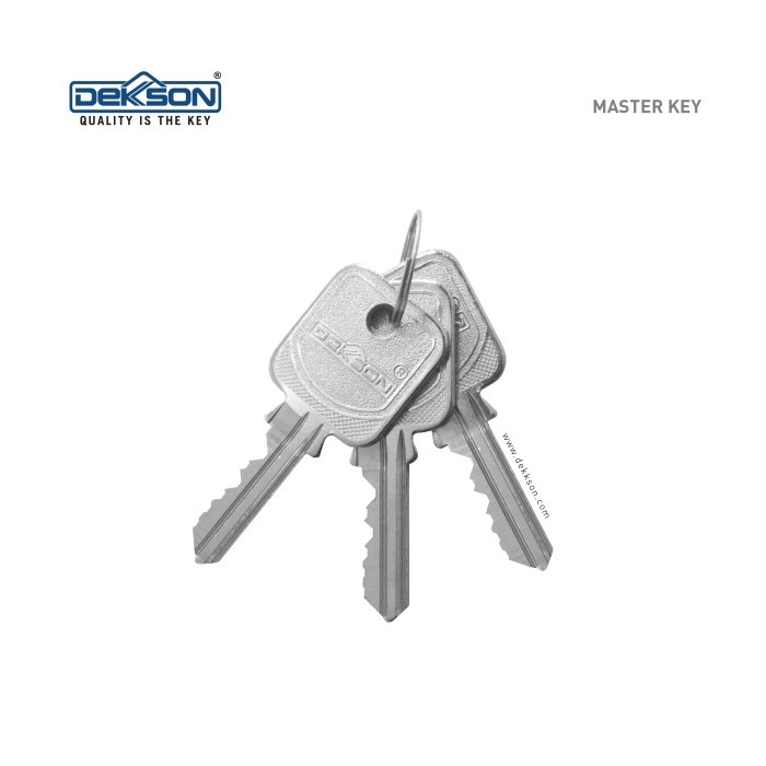 TERPERCAYA Master Key Standard Cylinder Dekkson / Kunci Silinder