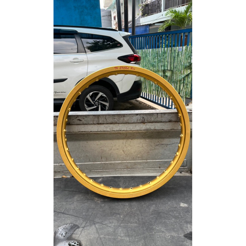 Velg TK Japan ring 17" lebar 1.60 gold excel original 1pcs