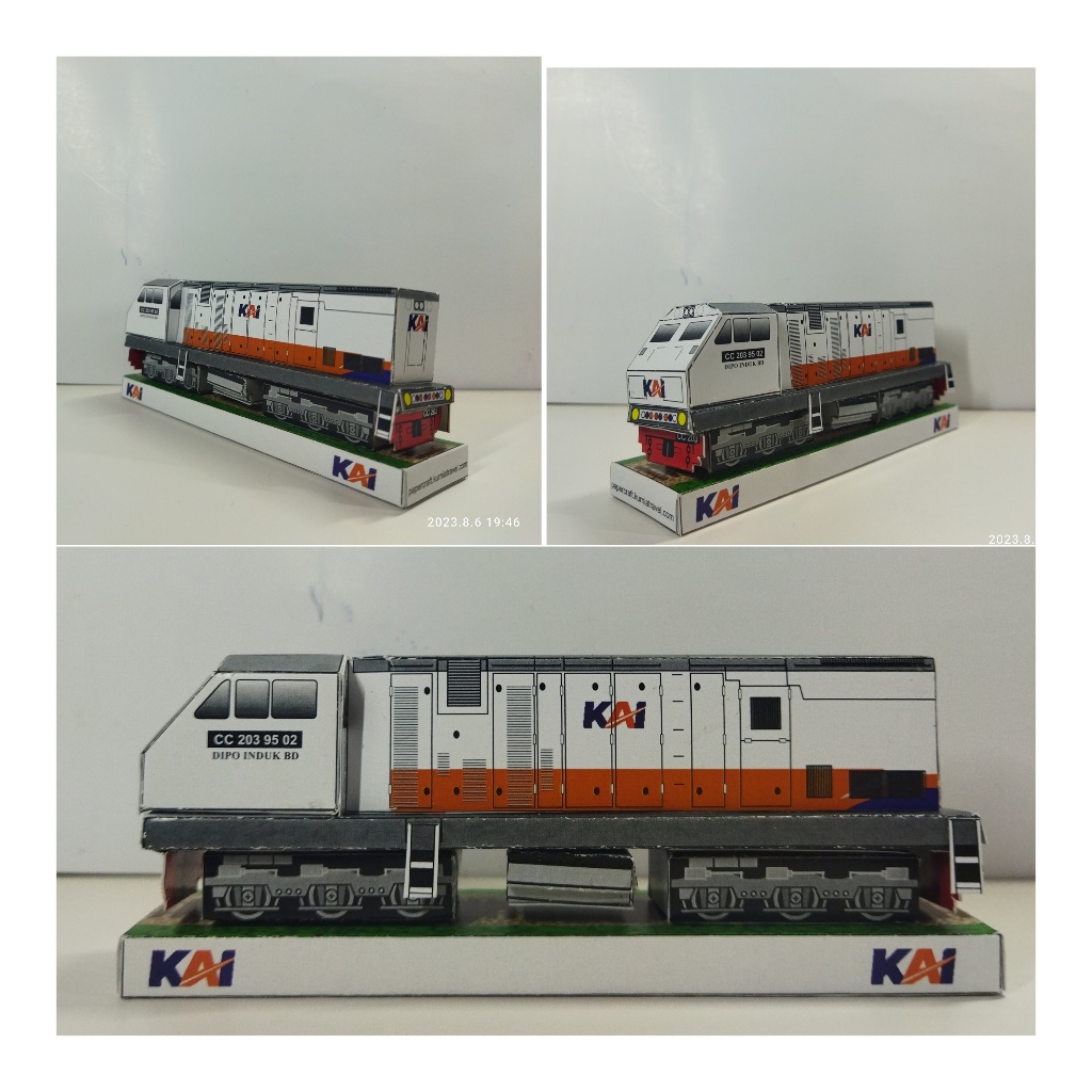 Miniatur Lokomotif CC 203