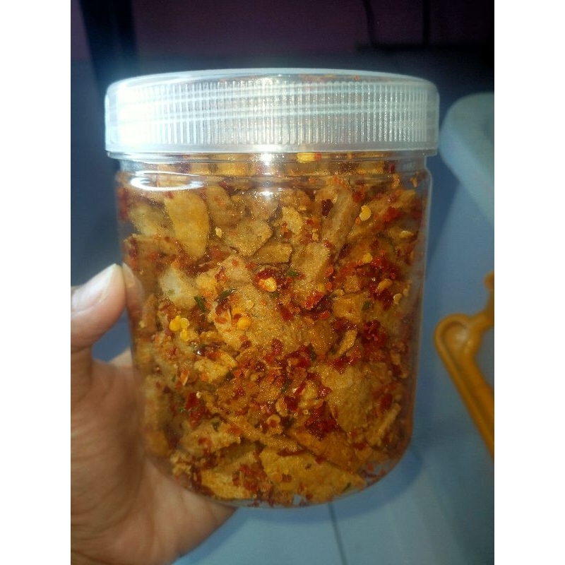 

Basreng Pedas Daun jeruk 600ml