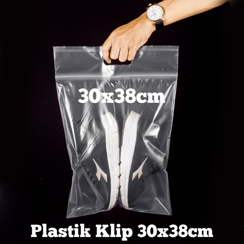 

Plastik Ziplock Klip Handle untuk laundry sepatu baju