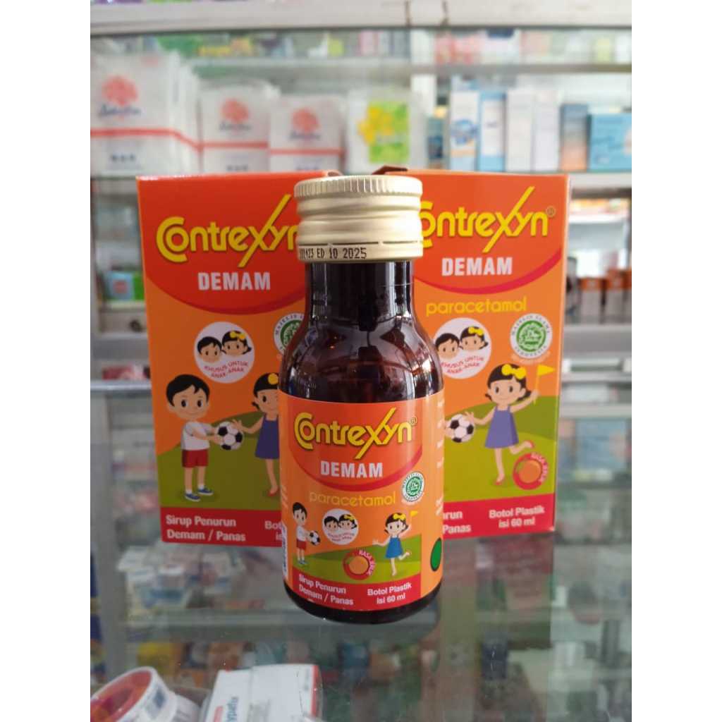 CONTREXIN SIRUP 60 ML CONTREXYN SYRUP 60 ML OBAT DEMAM RASA JERUK