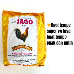 

✔️FLA⚡H⚡ALE✔️ RAGI TEMPE CAP JAGO 200gr / RAGI TEMPE KEDELAI / RAGI JAGO / RAGI TEMPE SUPER CAP JAGO KATE / INOKULUM TEMPE ✔ TERMURAH✔