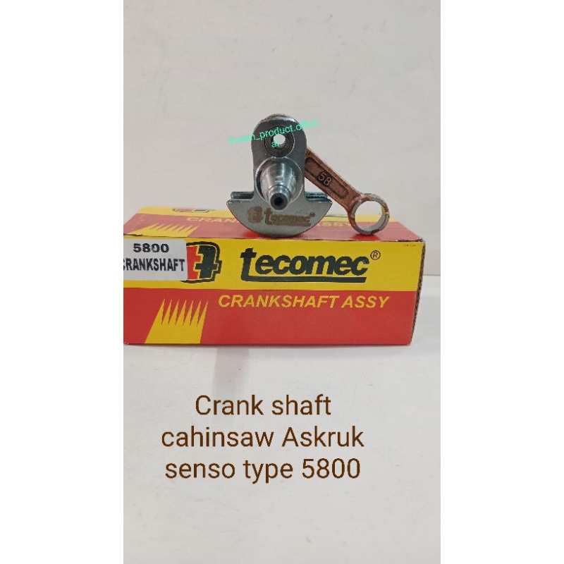 Askruk krukas 5800 tecomec senso 5800 chainsaw mini