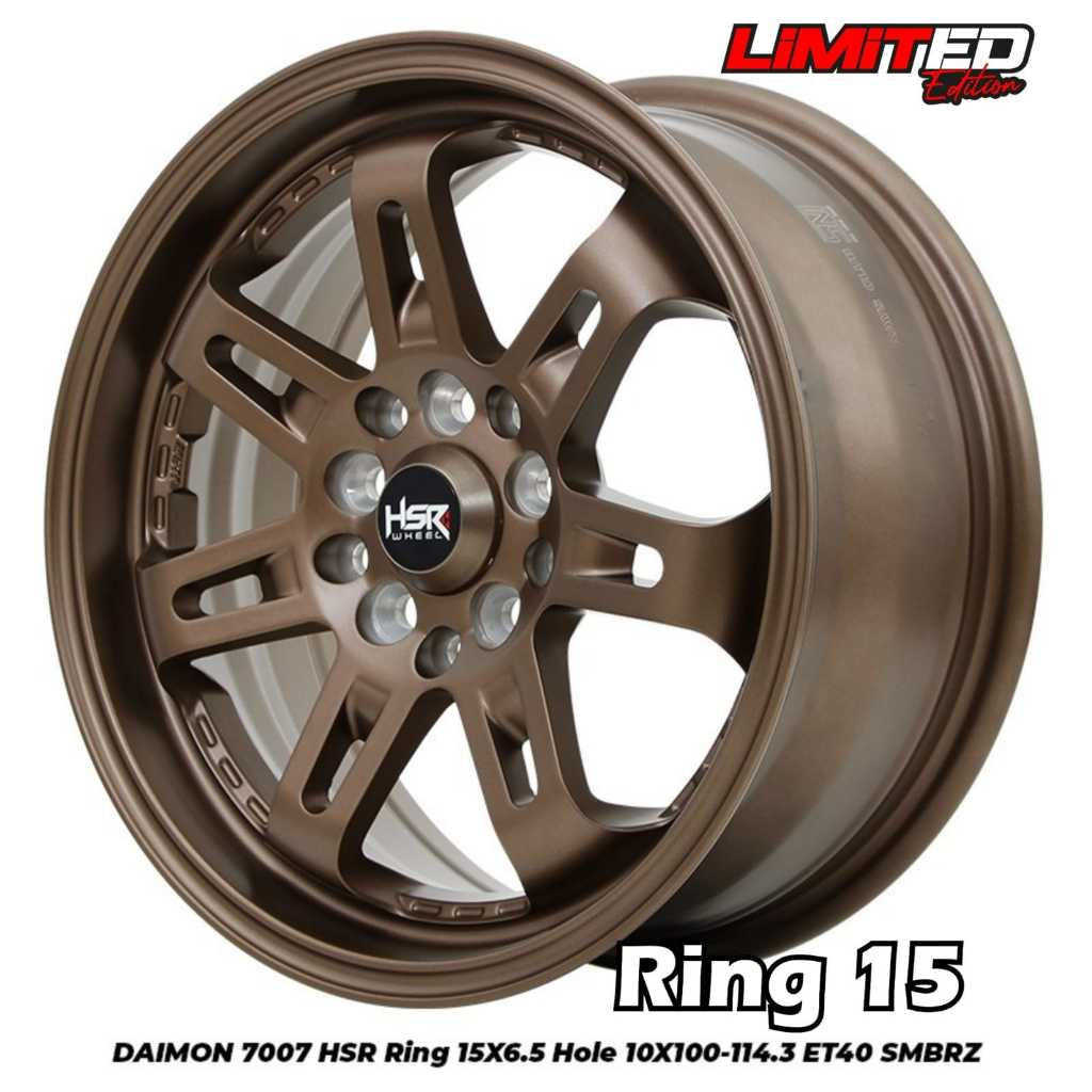 Velg mobil Ring 15 Hsr Daimon velg mobil Grandmax,Innova,Luxio,Ertiga