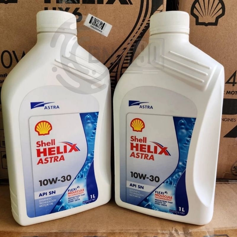 ORIGINAL Shell Helix ASTRA 10W-30 api SN ukuran 1 Liter