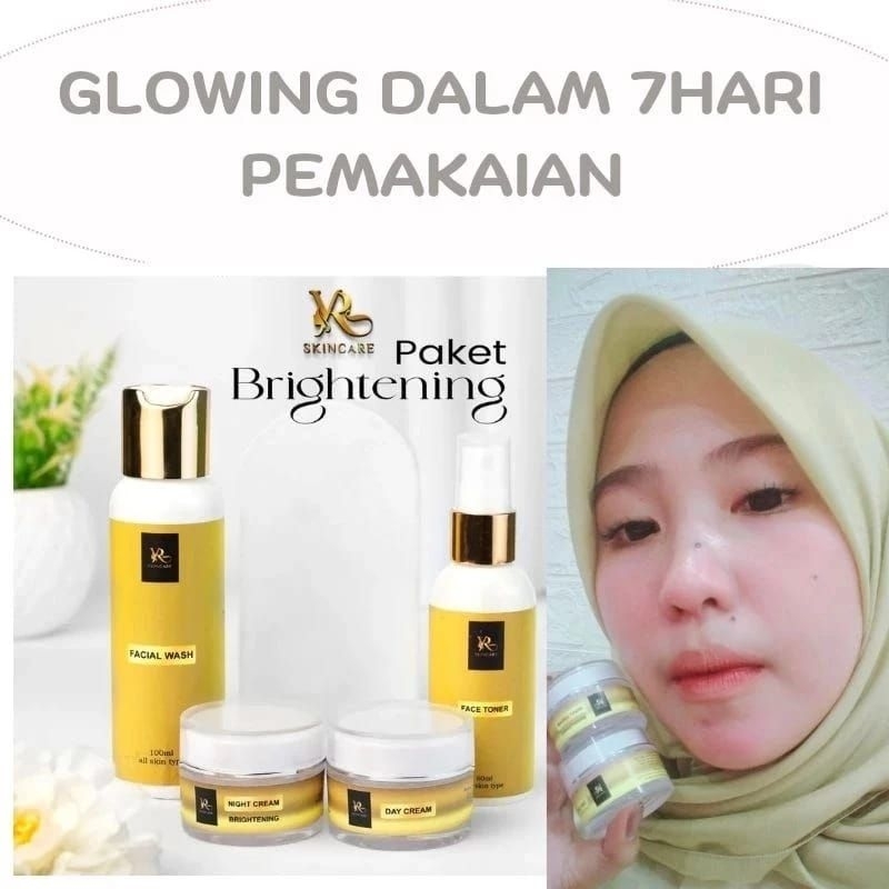 YRS SKINCARE Set PAKET SUSAH PUTIH FLEK BANDEL BEKAS JERAWAT AMPUH YRS Skincare Cream Pelicin Booste