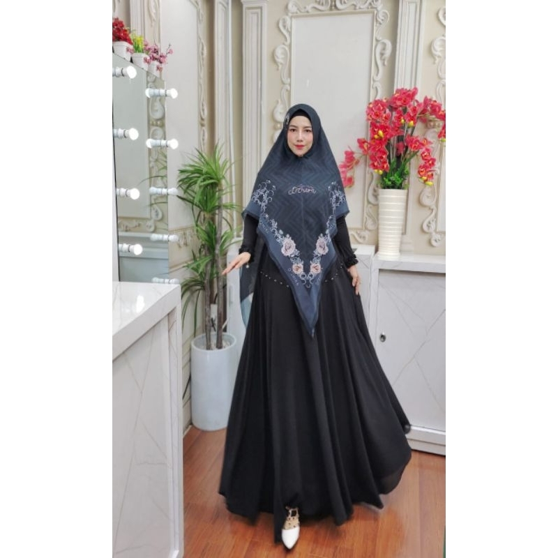 qaishara gamis syari by dzhira