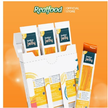 

Realfood Jelly Pure Formulasi Sarang Burung Walet, Zinc isi 12