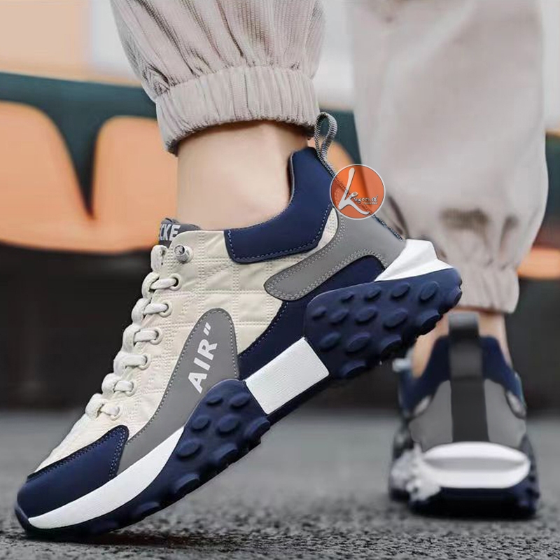Sepatu Kets Pria Dewasa Kasual Sepatu Olahraga Sol Tebal Max Air