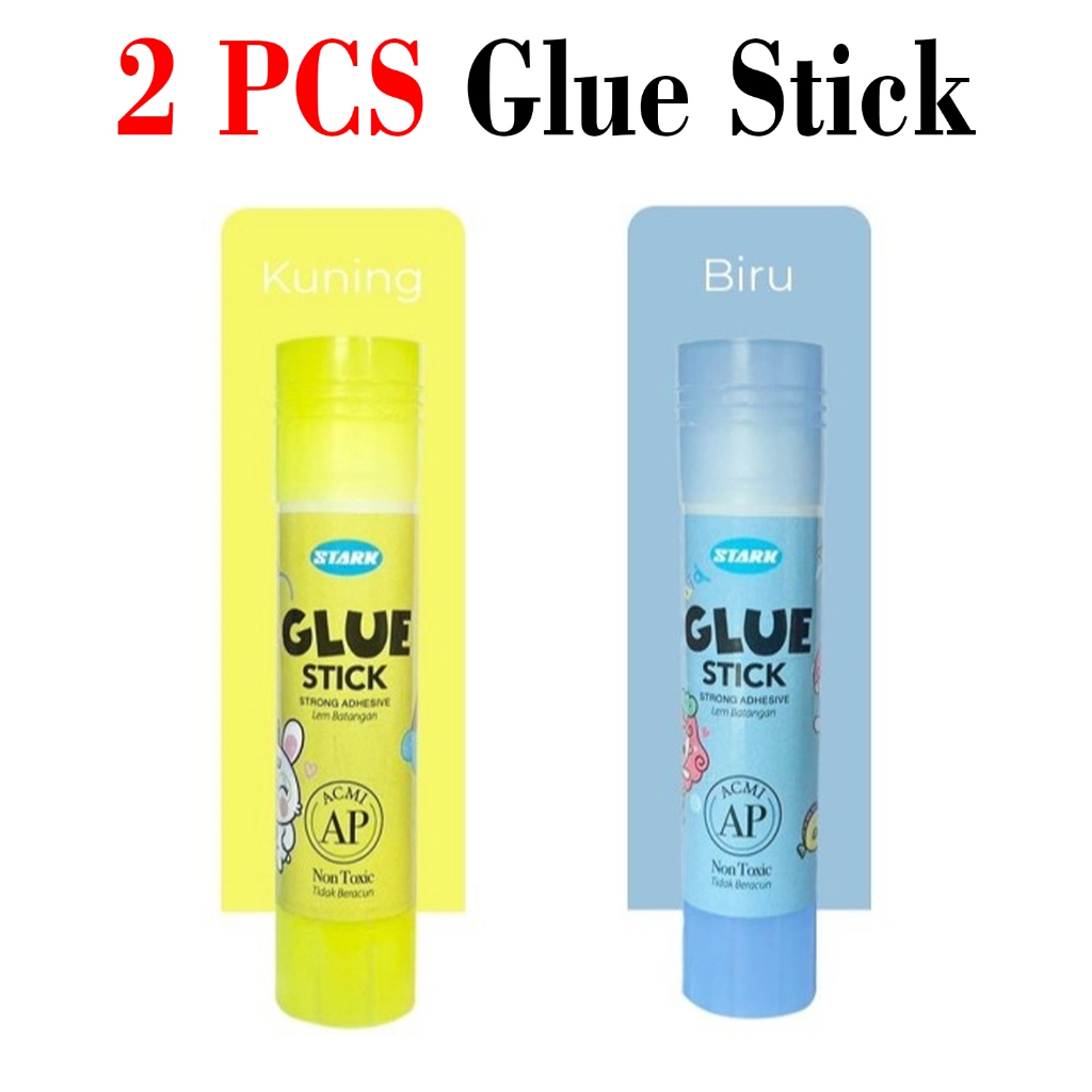 

2 PCS - Lem Stick Kecil / Glue Stick Stark / Lem Kertas Stik