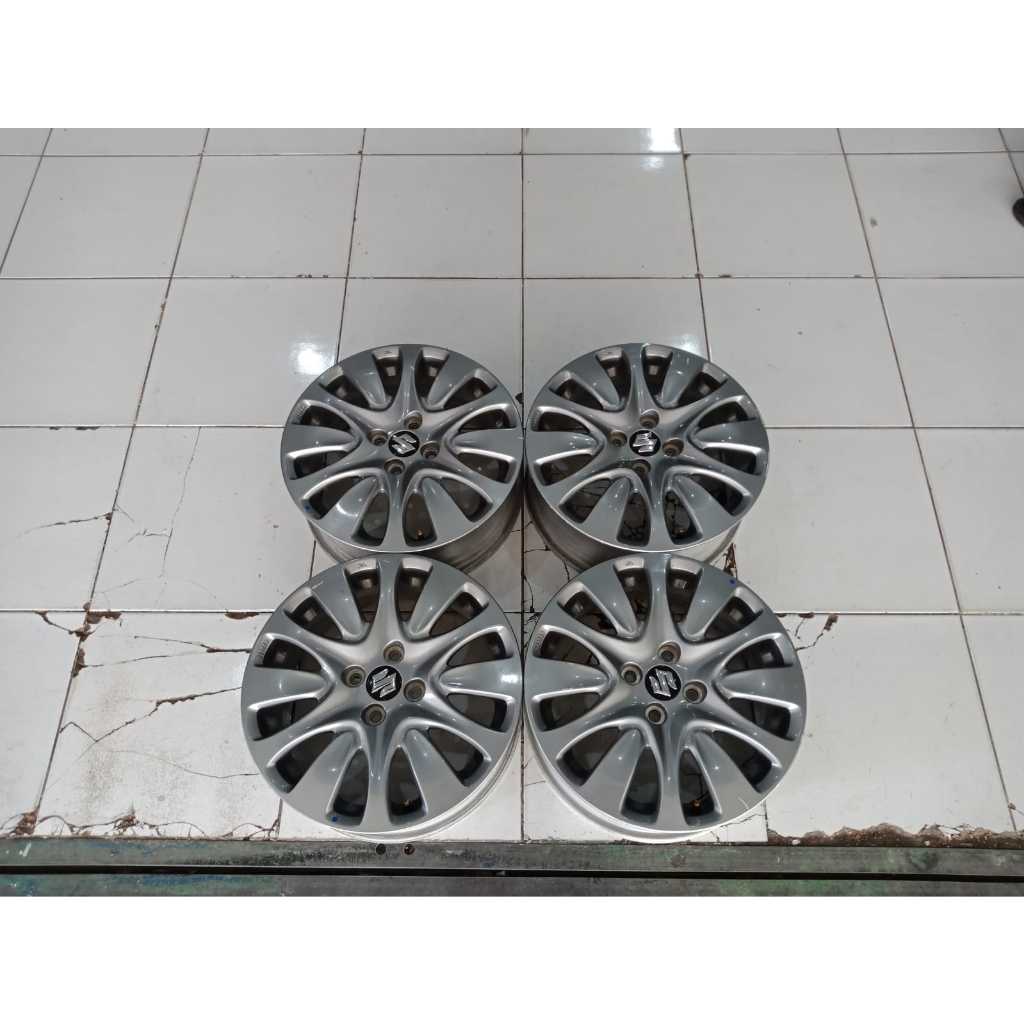 pelek ori bawaan mobil new baleno ring 16 pnp swift ignis splash vios limo