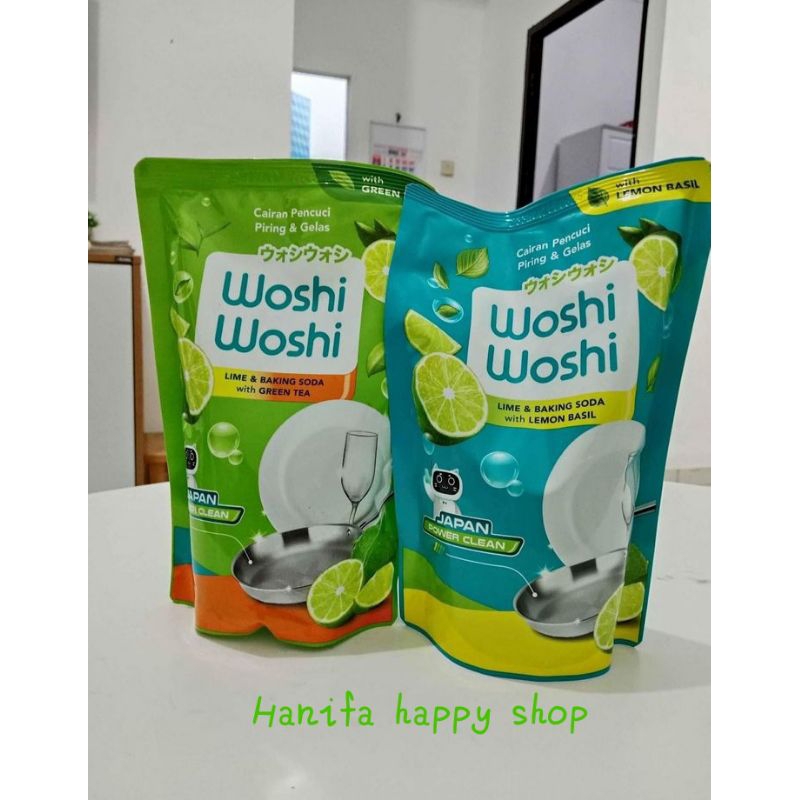 GROSIR - sabun cuci piring 200ml woshi woshi lemon & baking soda 1 dus isi 24pcs