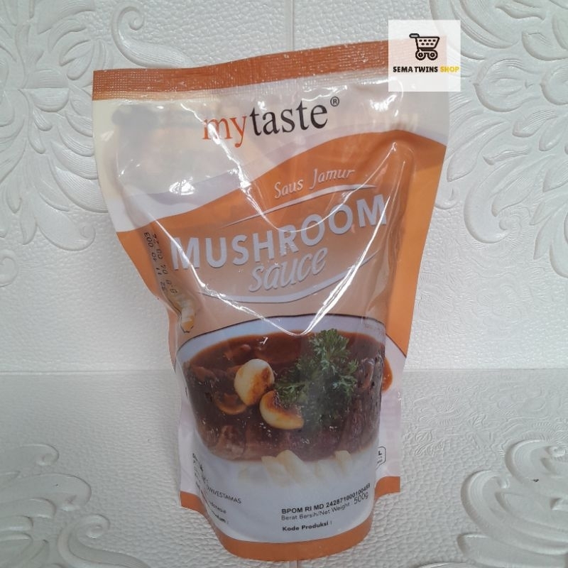 

Saus JAMUR MUSHROOM Sauce My Taste 500gr - Saos Instan Mytaste 500gram