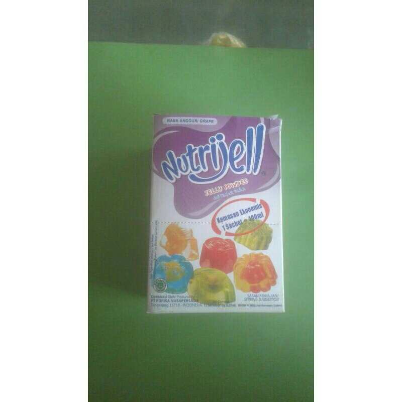 

Nutrijell Rasa Anggur 1Kotak 10g (12 Sachets @0,35oz)