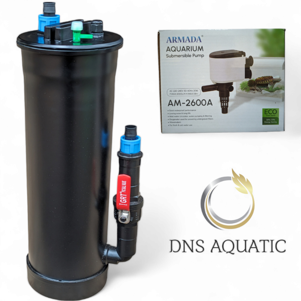 Filter Canister DIY PH 2600 External Filter Aquascape Aquarium
