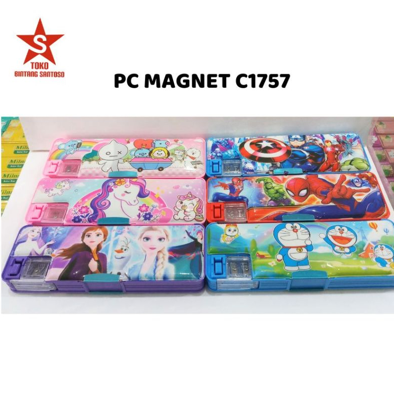 

PC MAGNET C1757 / Pencil Case Magnet / Kotak Pensil / Tempat Pensil