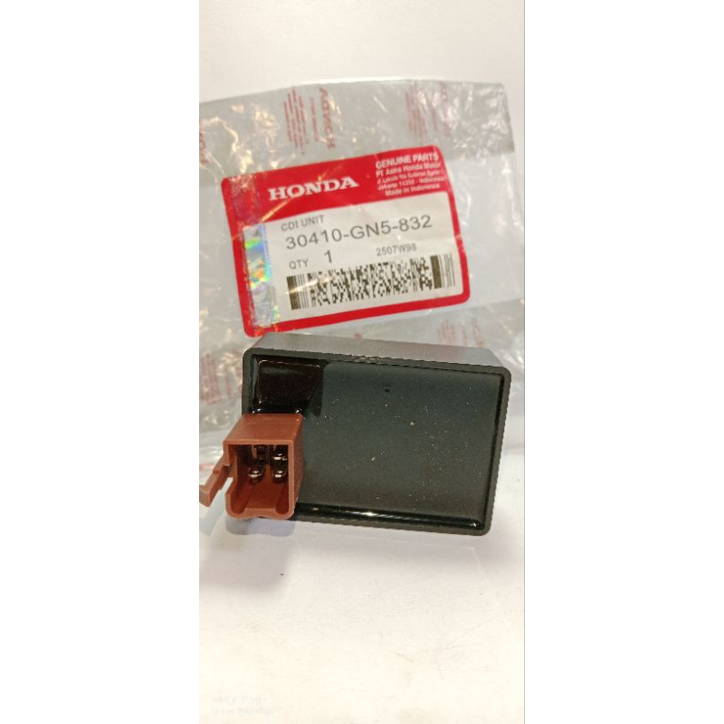 ORIGINAL AHM CDI Unit Ecu Motor Honda Grand Supra X Fit Legenda Revo Prima GL Pro Max GN5 ORI Karbu 