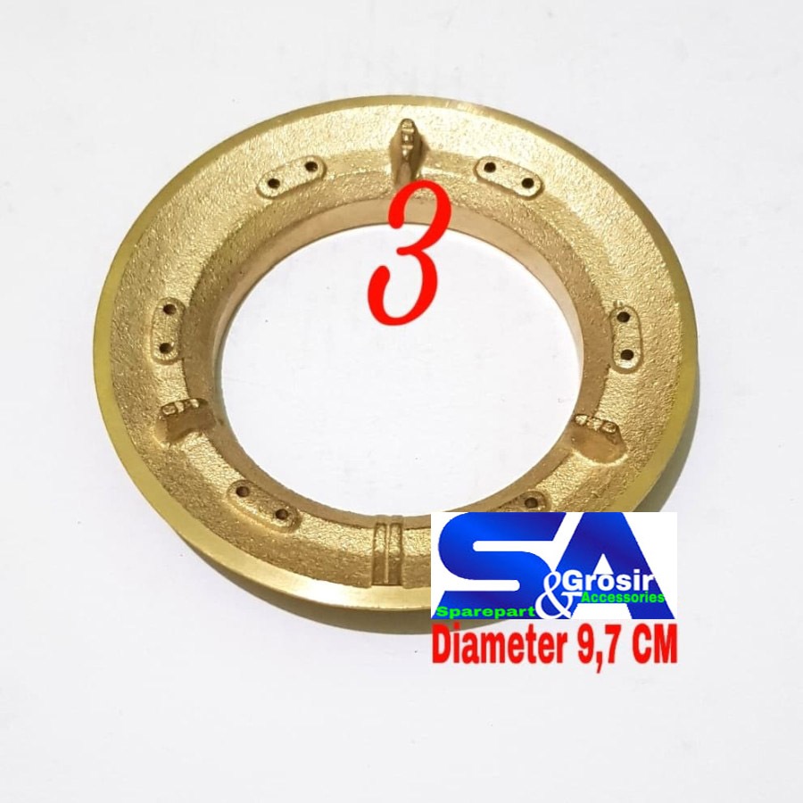 Burner Model Philips Kecil MULTI NO.3 - Kompor Covina - Miyako