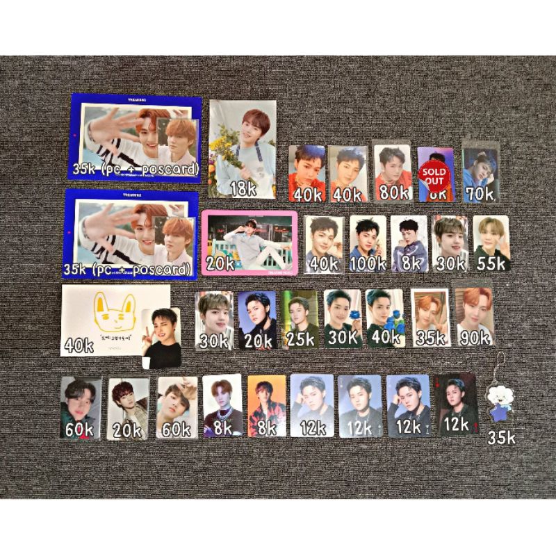 Ready Stock Photocard Doyoung Treasure - WTS pc pob 2nd anniversary anniv blooming ktown applewood a