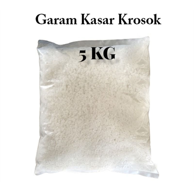 

Garam Kasar 5 KG / Garam Krosok / Garam Murni Asli / Garam Kolam Garam Pupuk Garam Aquarium / Garam Kasar Kristal Krosok Non Yodium Vitamin Ikan Best Seller Terbaru Promo