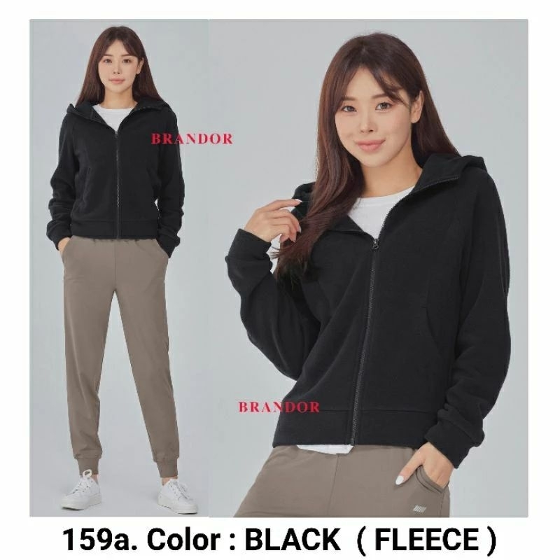 Hoodie Korea STL Hitam (NEW)