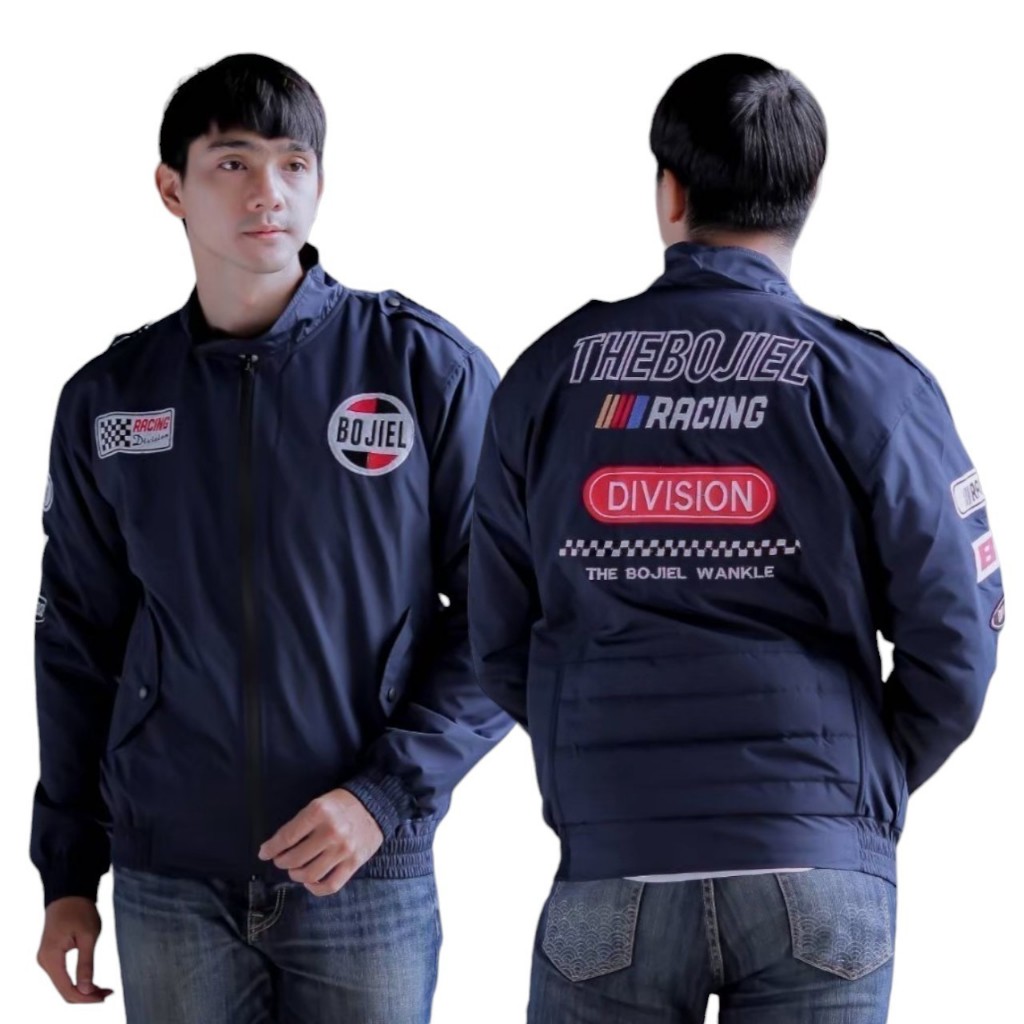 BLOOD WINGS - Jaket Pria - Jaket Nascar Racing - Jaket Vintage Nascar - Jaket Bomber - Jaket Motor  