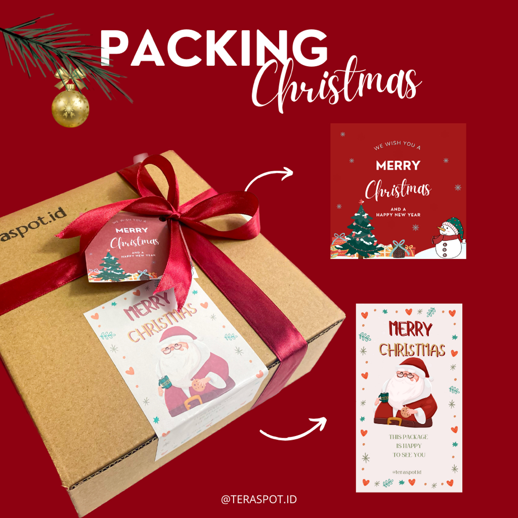 

TAMBAHAN Box Edisi Natal / Christmas dan Tahun Baru ( AKSESORIS PACKAGING SAJA )