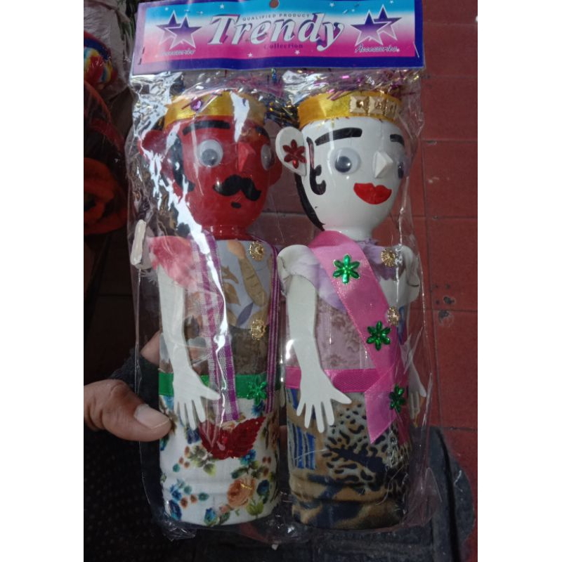 2Pcs/Sepasang Ondel-Ondel Mini/Ondel-Ondel Mainan Anak-Anak