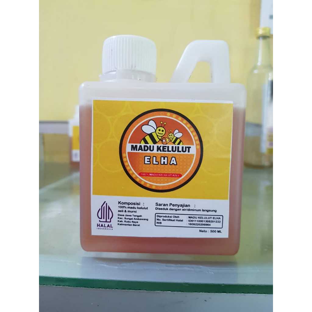 

Madu Kelulut Elha 500ml (100% Madu Kelulut Asli & Murni)