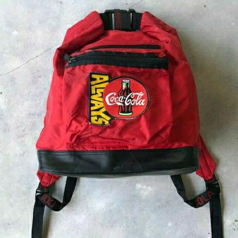 Coca-cola backpack tas ransel (UNISEX)