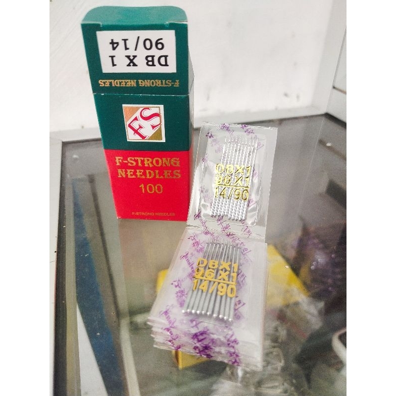 Jarum Jahit DB 1 no.14 merk FS1 (F-Strong)