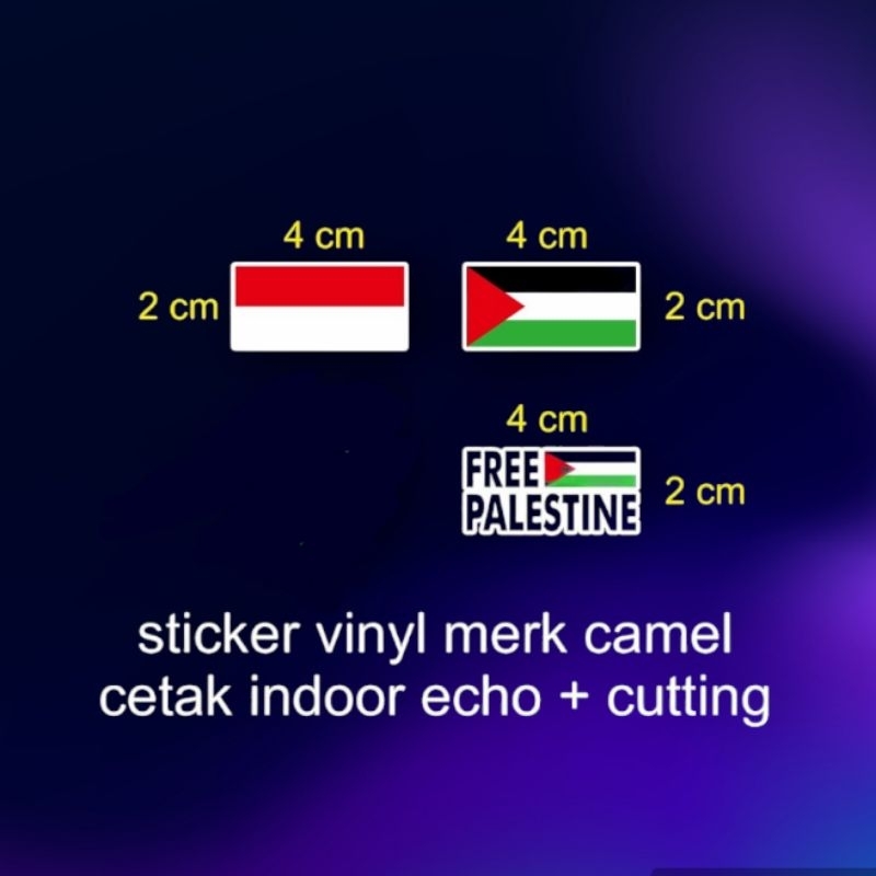

Stiker Pipi Palestina Indonesia /Free Palestina