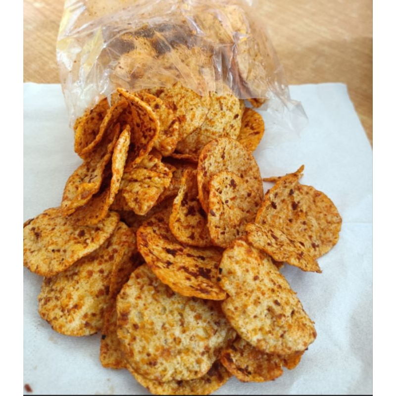 

Opak balado / opak rawit 500g / keripik ubi