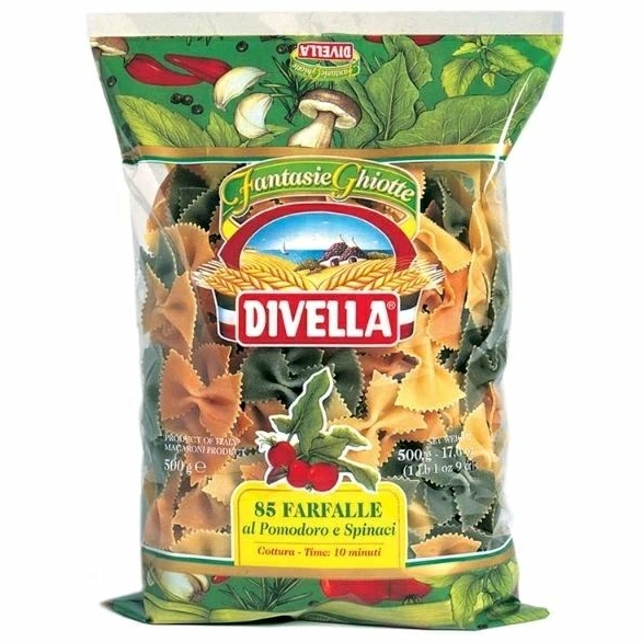 

DIVELLA Fantasie Ghiotte Farfalle N.85 Pasta 500g